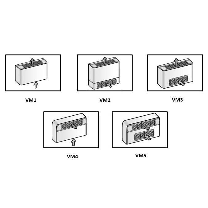 Напольно-потолочный фанкойл Royal Clima VCT 52 VM3
