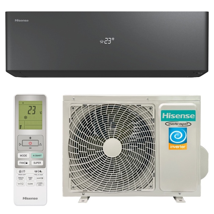 Инверторный настенный кондиционер (сплит-система) Hisense AS-13UW4RXVQH02(B)