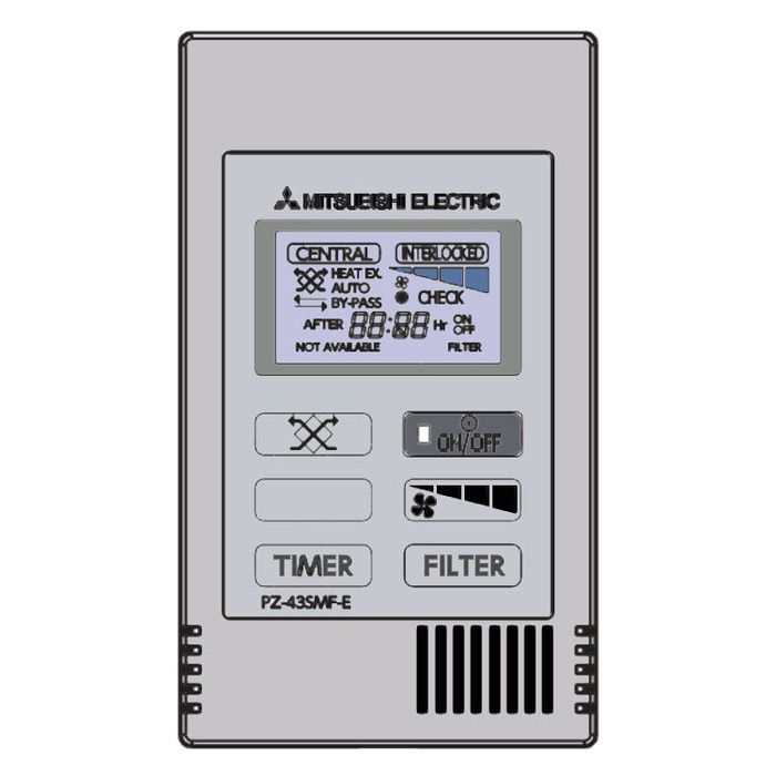 Проводной пульт управления Mitsubishi Electric PZ-03SLP2-E