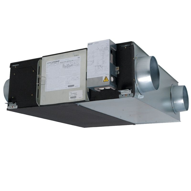 Приточно-вытяжная установка с рекуператором Mitsubishi Electric LGH-15RVX-E