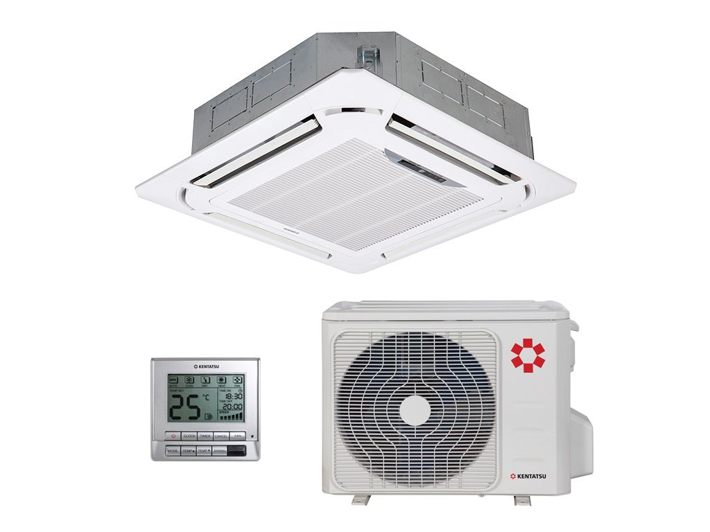 Кассетный кондиционер Kentatsu KSVR70HFAN1 / KSUT70HFAN1 с зимним комплектом (-40)