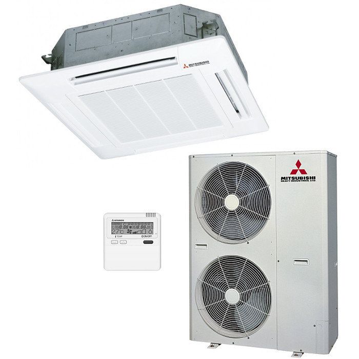 Кассетный кондиционер (сплит-система) Mitsubishi Heavy Industries FDT140VH / FDC140VNA