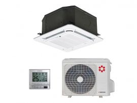Кассетный кондиционер Kentatsu KSZT35HFAN1 / KSUT35HFAN1 с зимним комплектом (-40)