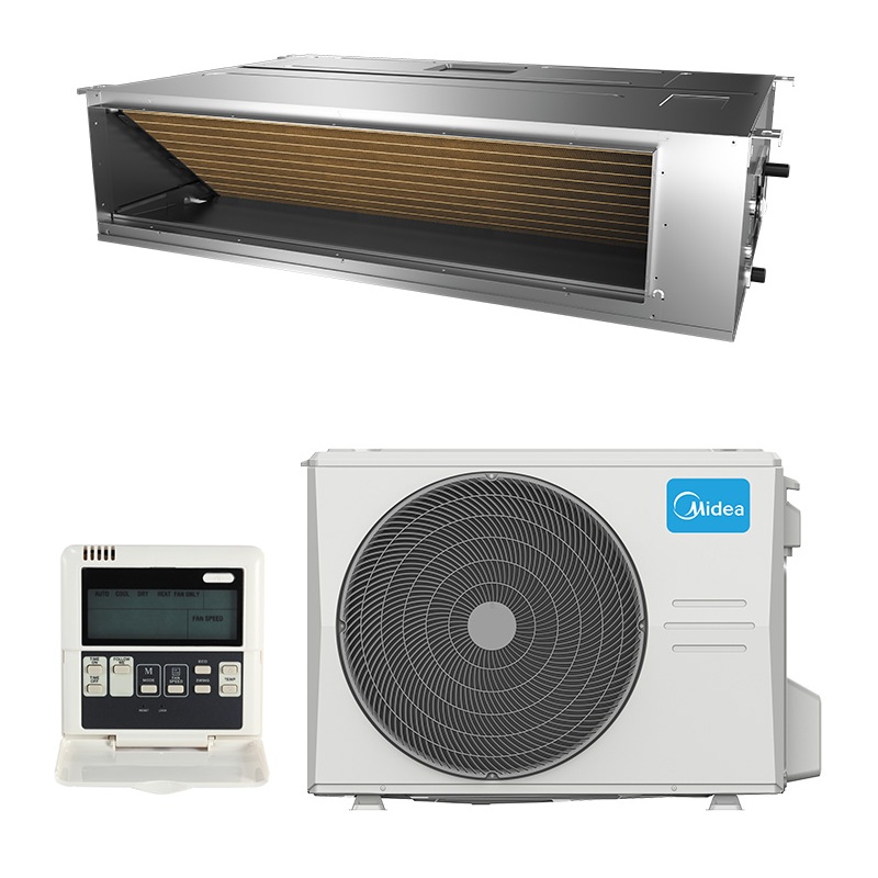 Инверторный канальный кондиционер (сплит-система) Midea MTIU-18HWFNX(GA) / MOX330U-18HFN8-Q(GA)