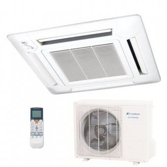 Кассетный кондиционер (сплит-система) Fuji RCG-14LVLB / ROG-14LALL
