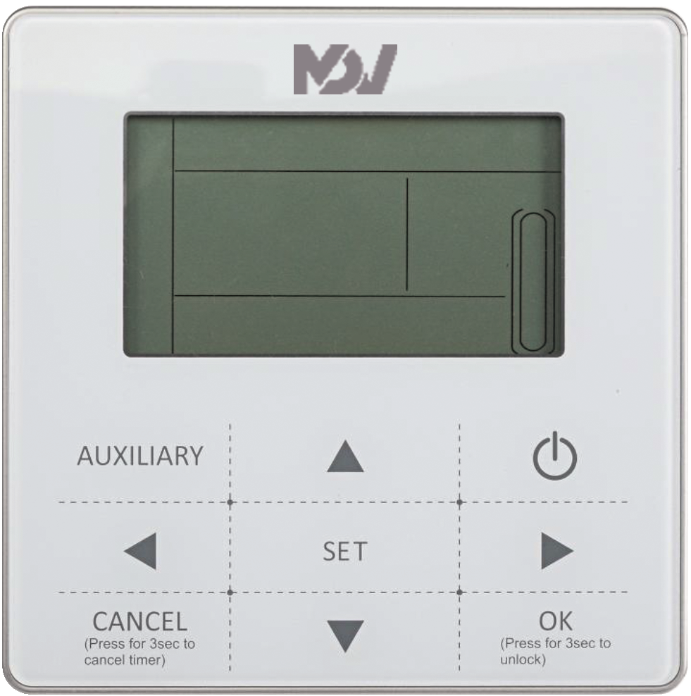 Напольно-потолочный фанкойл MDV MDKH1-V350-R4