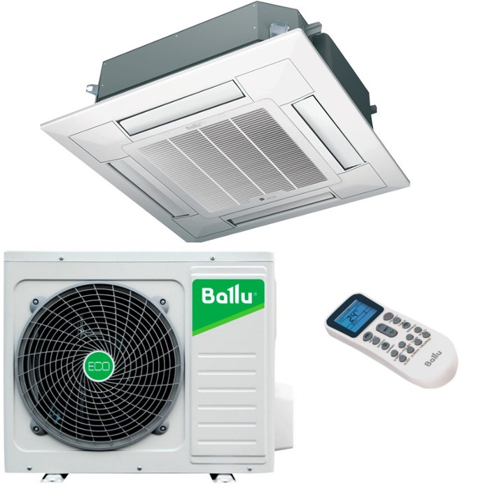 Кассетный кондиционер воздуха (сплит-система) Ballu BLC_M_C-36HN1