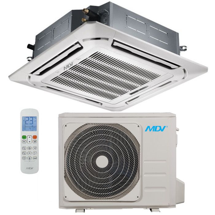 Кассетный кондиционер (сплит-система) MDV MDCD-36HRN1 / MDOU-36HN1-L