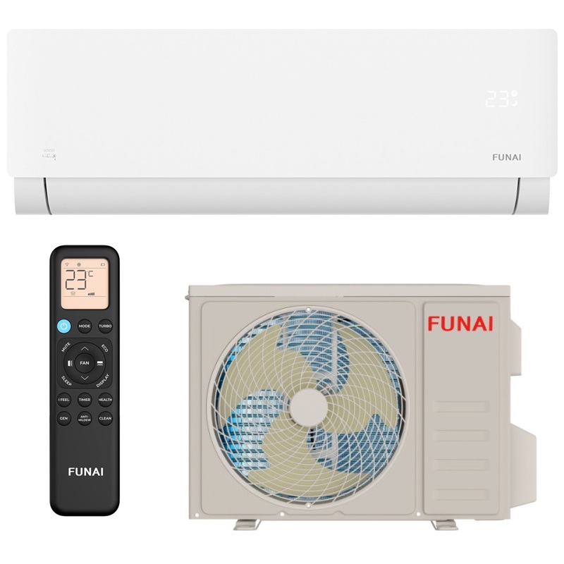 Настенный кондиционер (сплит-система) Funai RAC-SN70HP.D07 с зимним комплектом (-40)