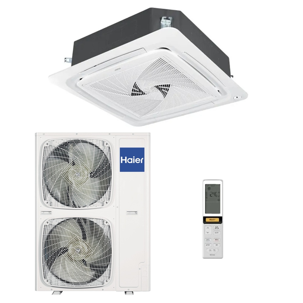 Инверторный кассетный кондиционер (сплит-система) Haier AB160S2SR1FA / 1U160S2SP1FB