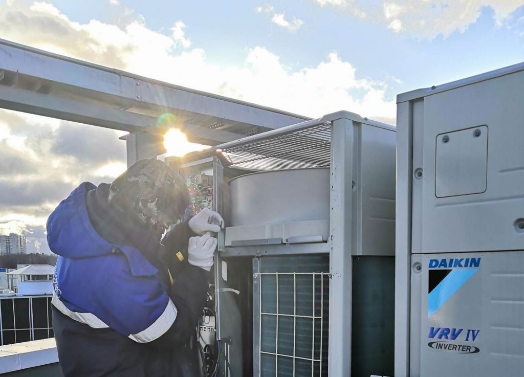 Фото объекта Доработка VRV-систем Daikin для офиса Лукойл-Пермь