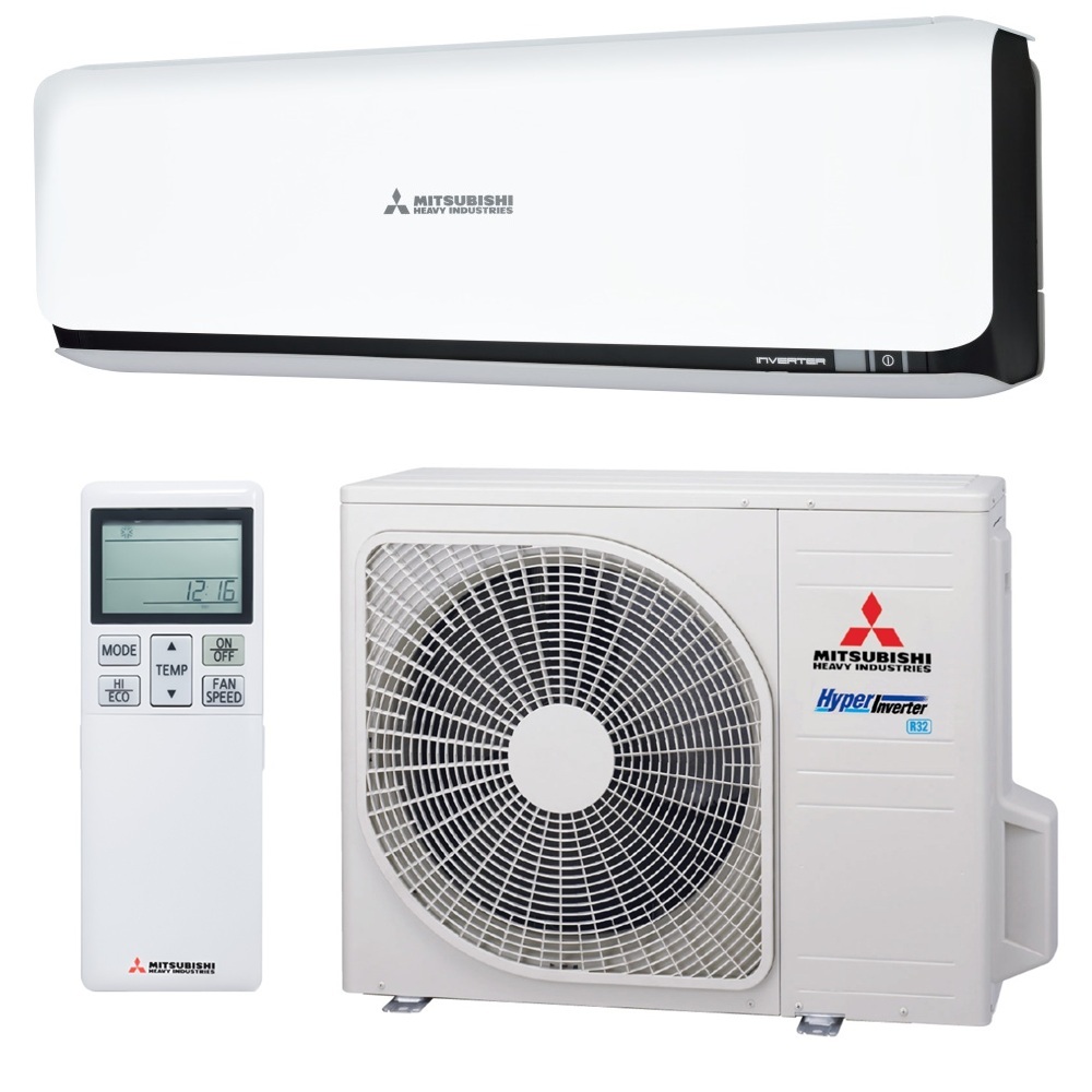 Инверторный настенный кондиционер (сплит-система) Mitsubishi Heavy Industries SRK25ZSX-WFB / SRC25ZSX-W