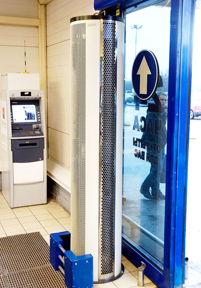 Тепловая завеса с подводом воды Тепломаш КЭВ-95П6149W Тепловая завеса с подводом воды Тепломаш КЭВ-95П6149W