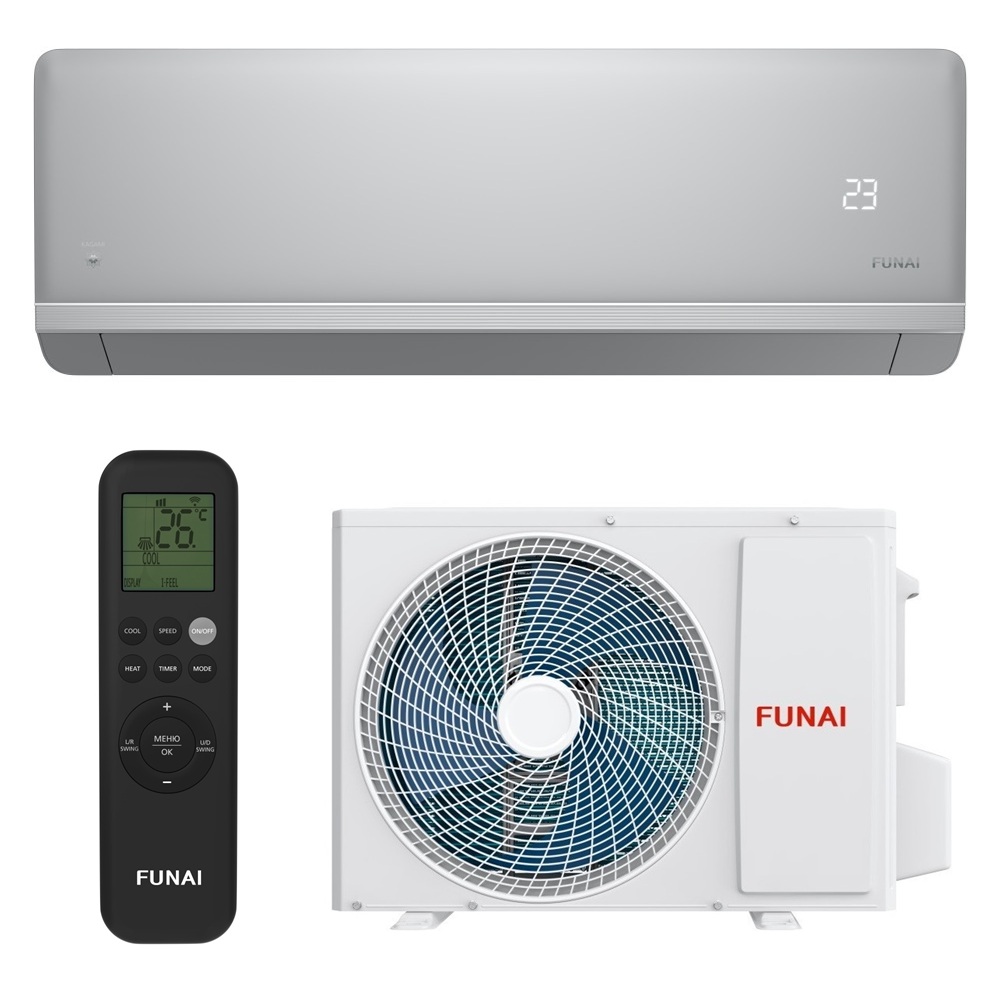 Настенный кондиционер (сплит-система) Funai RAC-KM25HP.D01 с зимним комплектом (-40)
