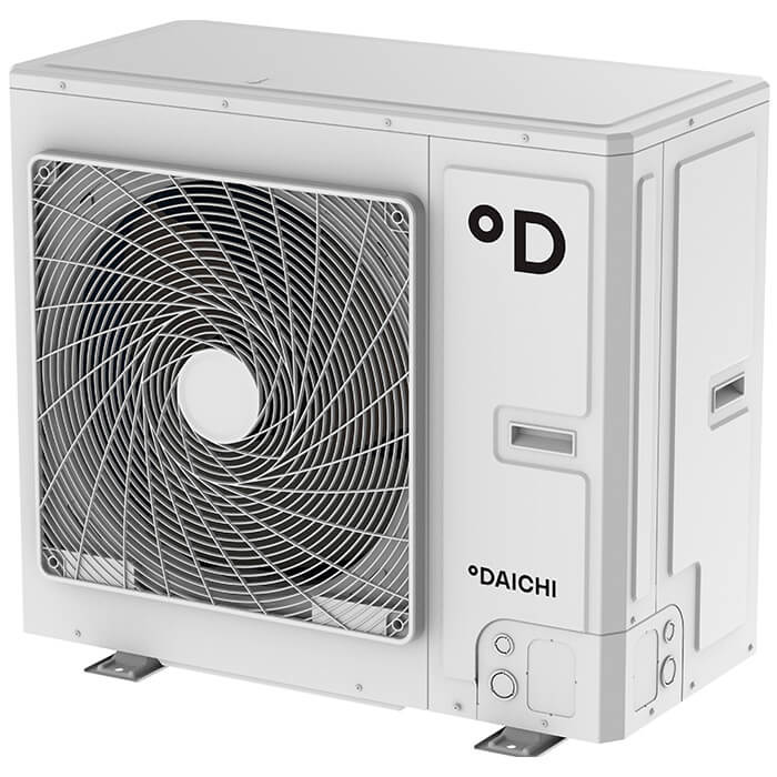 Инверторный кассетный кондиционер (сплит-система) Daichi DATA140ALCS1 / DFTA140ALS1 с зимним комплектом (-40)
