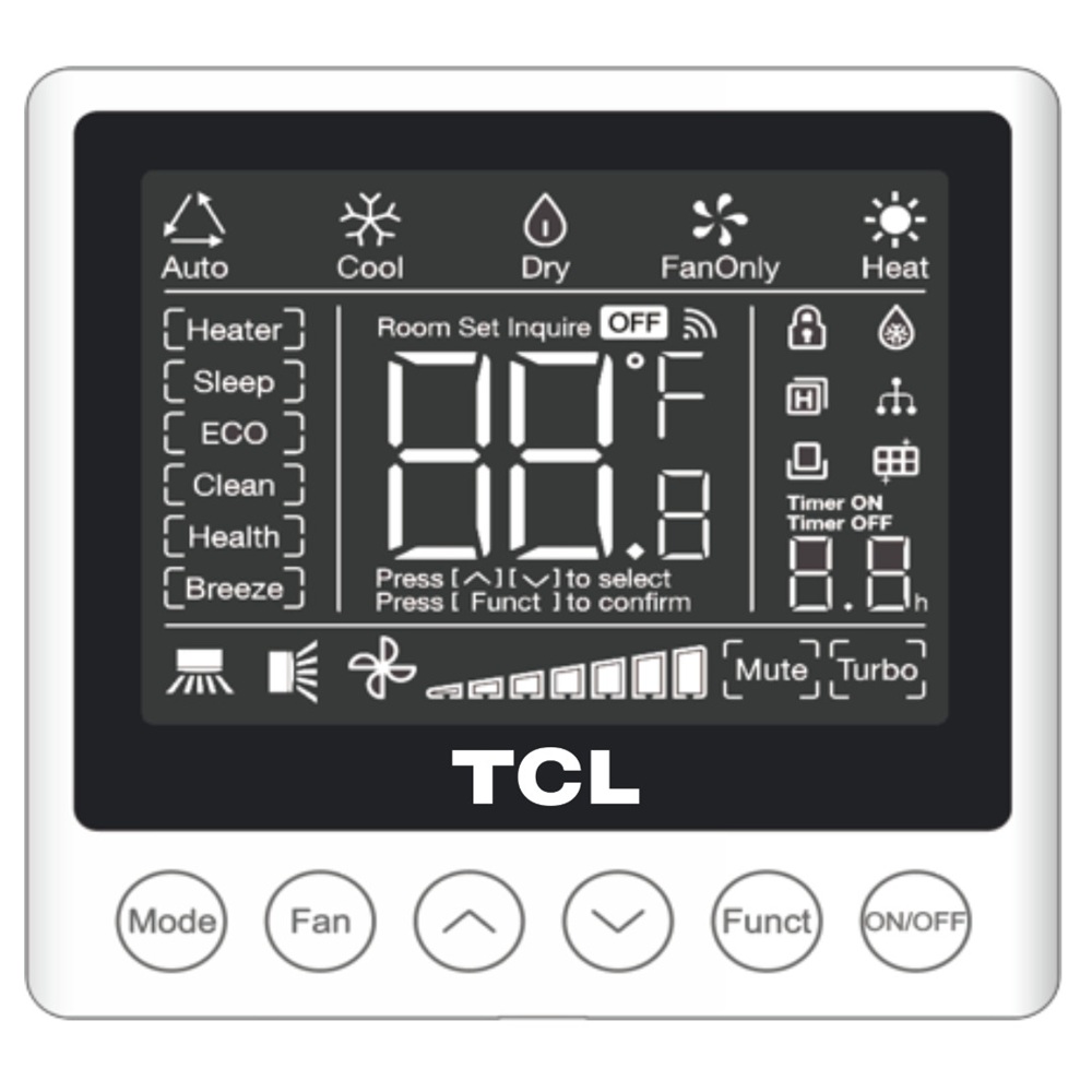Инверторный канальный кондиционер (сплит-система) TCL TCC-18D1HWH/DVI(05) / TCC-18HH/DVO(05)