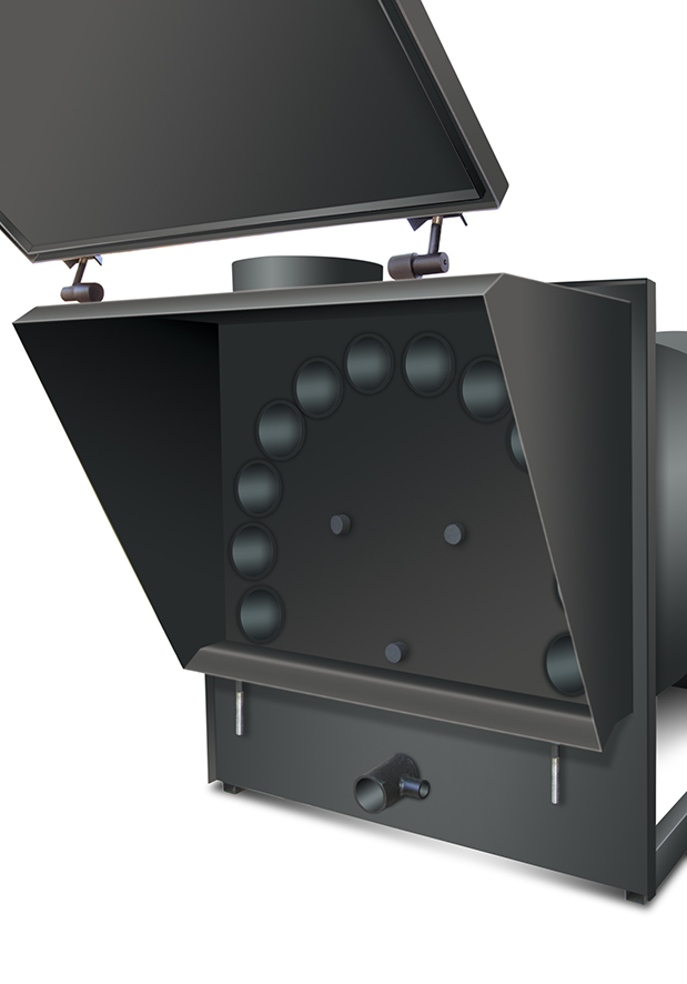 Жидкотопливный котел DanVex B-220 без горелки