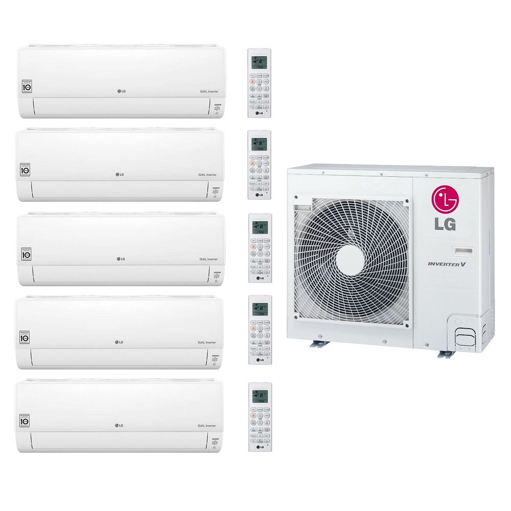 Мульти-сплит-система LG MU4R27.U40 / MJ07PC + MJ09PC + MJ12PCx2