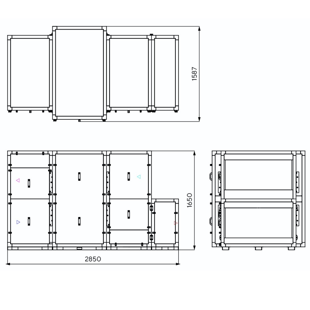 Приточно-вытяжная установка Turkov ORBITA S 8000 W2R