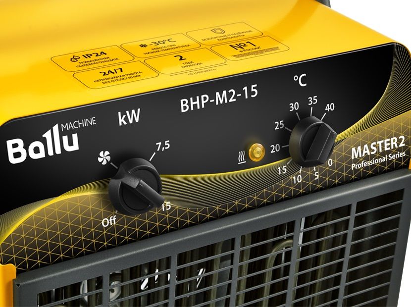 Электрическая тепловая пушка Ballu BHP-M2-15 Электрическая тепловая пушка Ballu BHP-M2-15