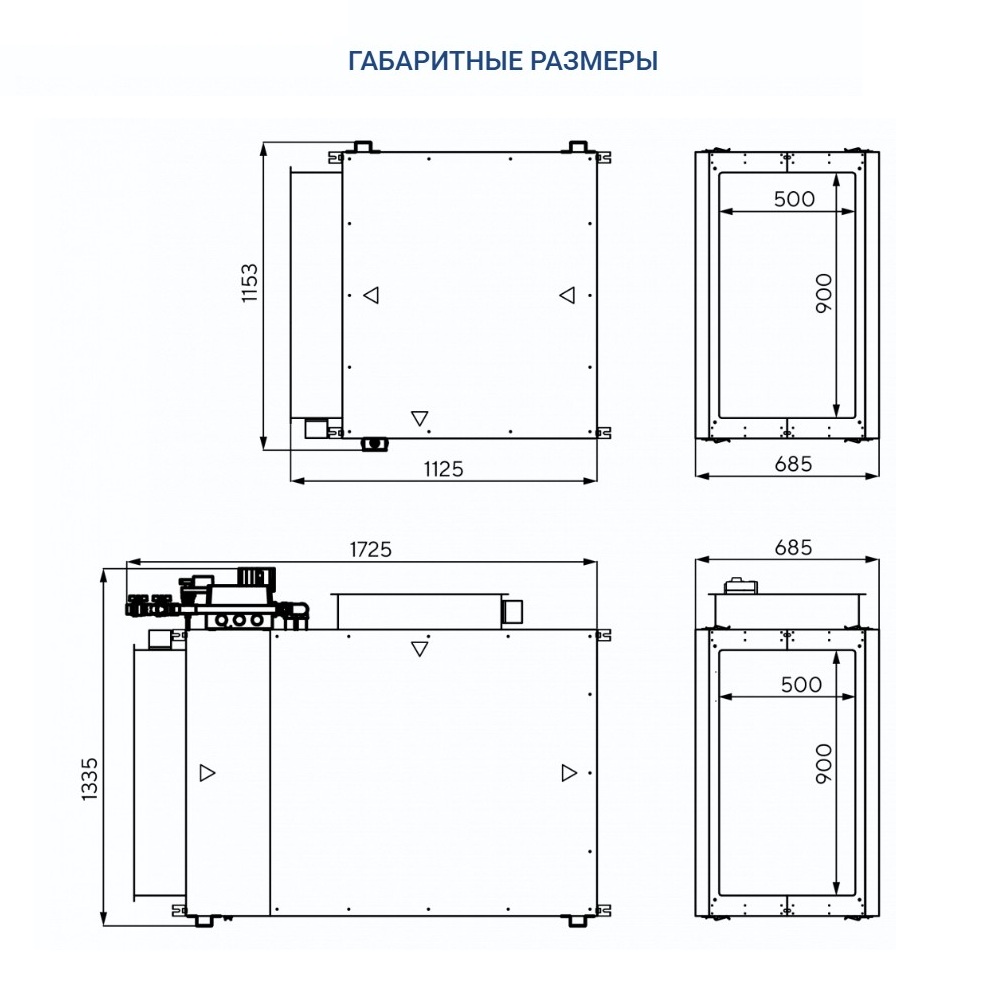 Приточно-вытяжная установка Turkov Capsule pool 8000 W 3R