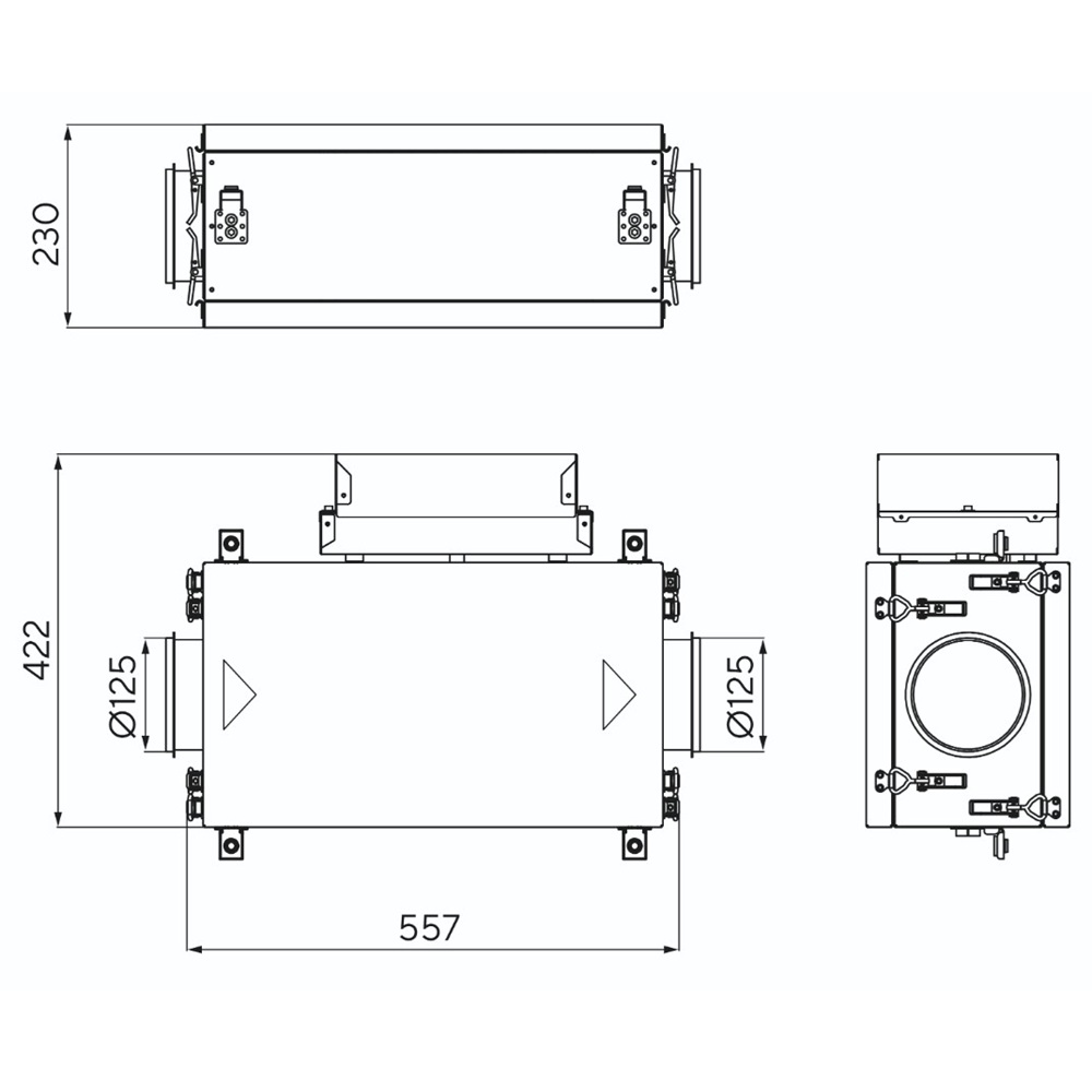 Приточная установка Turkov Capsule 200 E