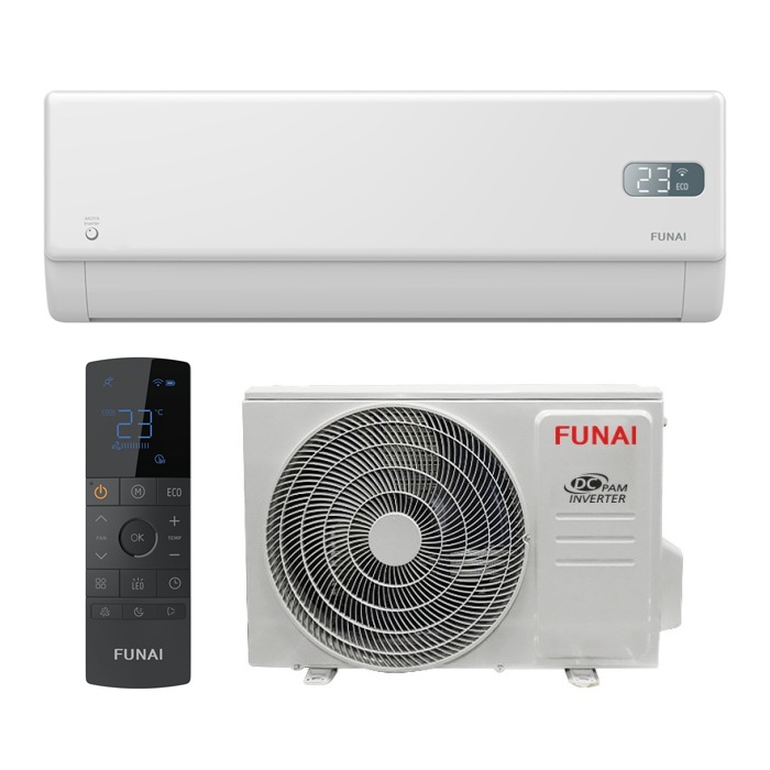 Инверторный настенный кондиционер (сплит-система) Funai RAC-I-AK55HP.D02