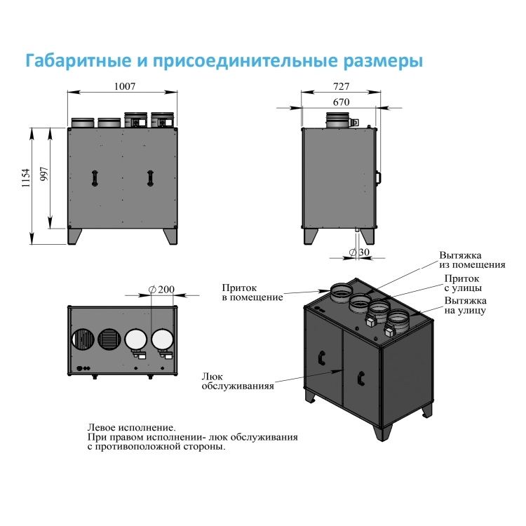 Приточно-вытяжная установка с рекуператором Breezart 1000FC Lux RP VB 4,8-380