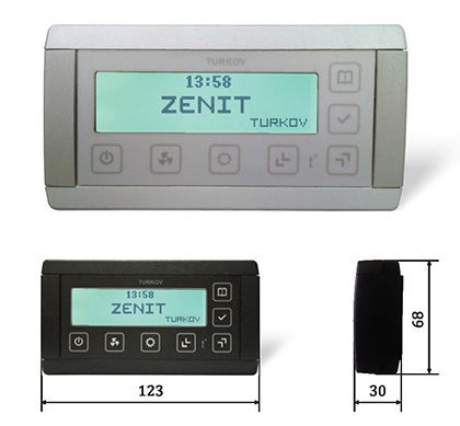 Приточно-вытяжная установка Turkov Zenit 9100 HECO SE Средненапорный