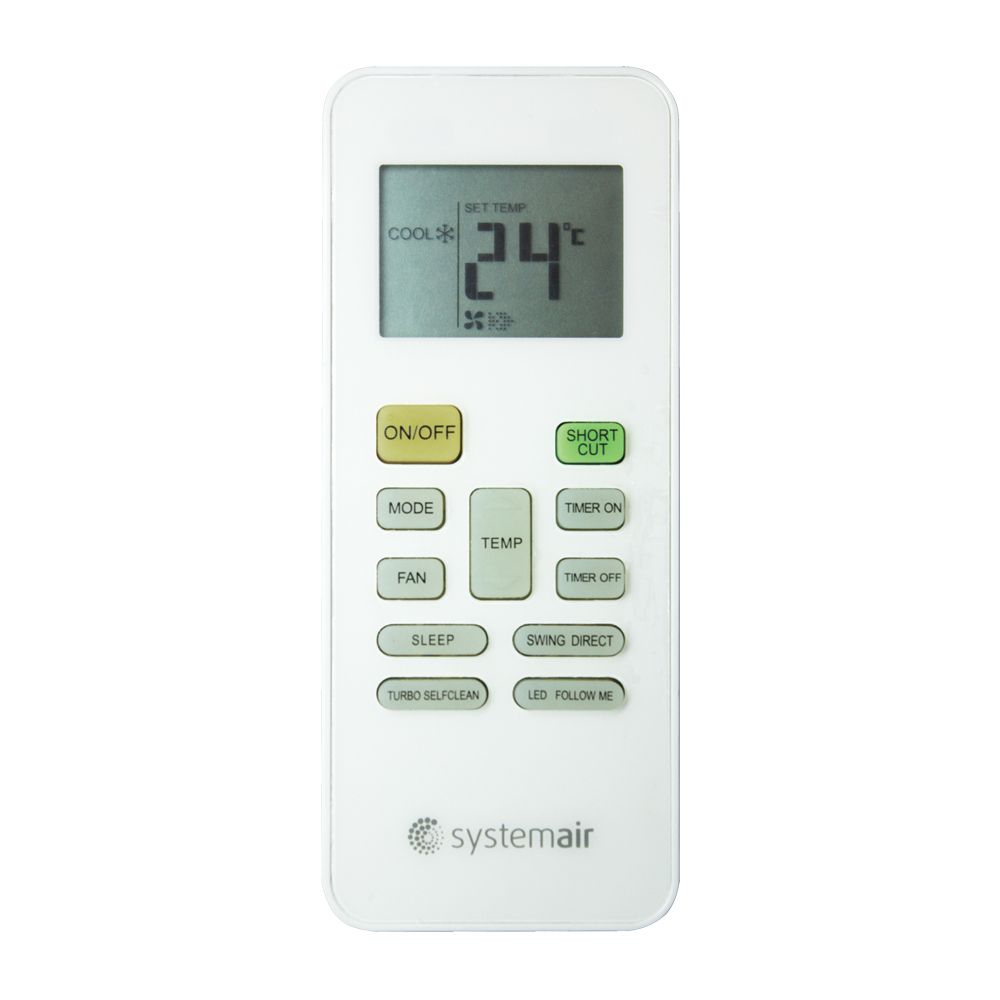Инверторный настенный кондиционер (сплит-система) Systemair SYSPLIT WALL SMART 18 V4 EVO HP Q