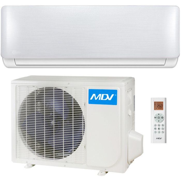 Настенный кондиционер (сплит-система) MDV MDSA-12HRN1 / MDOA-12HN1 Silver