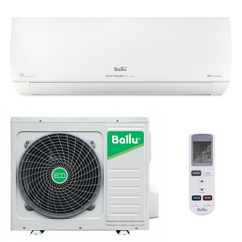 Инверторный настенный кондиционер (сплит-система) Ballu BSUI-18HN8_23Y с Wi-Fi