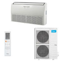 Напольно-потолочный кондиционер (сплит-система) Midea MUE-48HRN1-R(A) / MOU-48HN1-RR с зимним комплектом (-40)