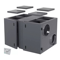 Приточно-вытяжная установка с рекуператором Zilon ZPVR-N 3200 UER EC Приточно-вытяжная установка с рекуператором Zilon ZPVR-N 3200 UER EC
