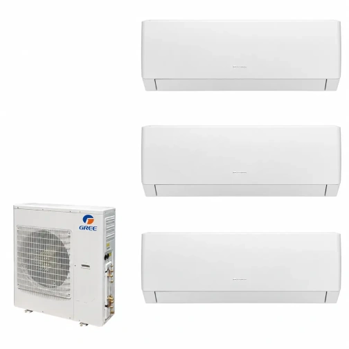 Изображение для товара Gree GWHD(24)NK6OO (LC)(LH) / GWH12AGBXB-K6DNA4K/I + GWH09AGAXA-K6DNA4D/Ix2