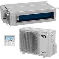 Инверторный канальный кондиционер (сплит-система) Daichi DATA160ALMS1 / DFTA160ALS1 с зимним комплектом (-40)