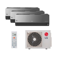 Мульти-сплит-система LG MU3R19.U21 / AC09BK.NSJRx3 Мульти-сплит-система LG MU3R19.U21 / AC09BK.NSJRx3