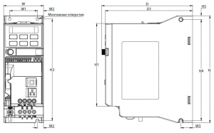 Изображение для товара Danfoss VEDA Drive VF-51 18,5 кВт ABA00013
