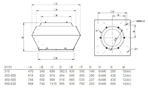 Изображение для товара Systemair DVCI 400-P