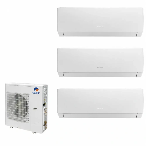 Изображение для товара Gree GWHD(28)NK6OO (LC)(LH) / GWH09AGAXA-K6DNA4D/I + GWH12AGBXB-K6DNA4K/I + GWH18AGDXD-K6DNA4F/I