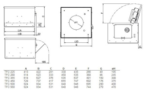 Изображение для товара Systemair TFC 225 P Sileo Red