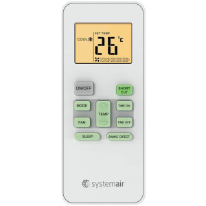 Изображение для товара Systemair SYSPLIT WALL NORDIC 12 EVO PH Q (до -15С°)