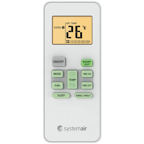 Изображение для товара Systemair SYSPLIT WALL NORDIC 12 EVO PH Q (до -15С°)