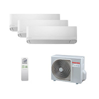 Мульти-сплит-система Toshiba RAS-3M18G3AVG-E / RAS-B07CKVG-EE + RAS-B05CKVG-EEx2 Мульти-сплит-система Toshiba RAS-3M18G3AVG-E / RAS-B07CKVG-EE + RAS-B05CKVG-EEx2