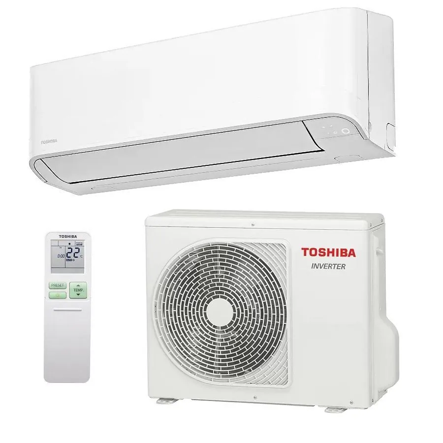 Инверторный настенный кондиционер (сплит-система) Toshiba RAS-B24CKVG-EE / RAS-24CAVG-EE