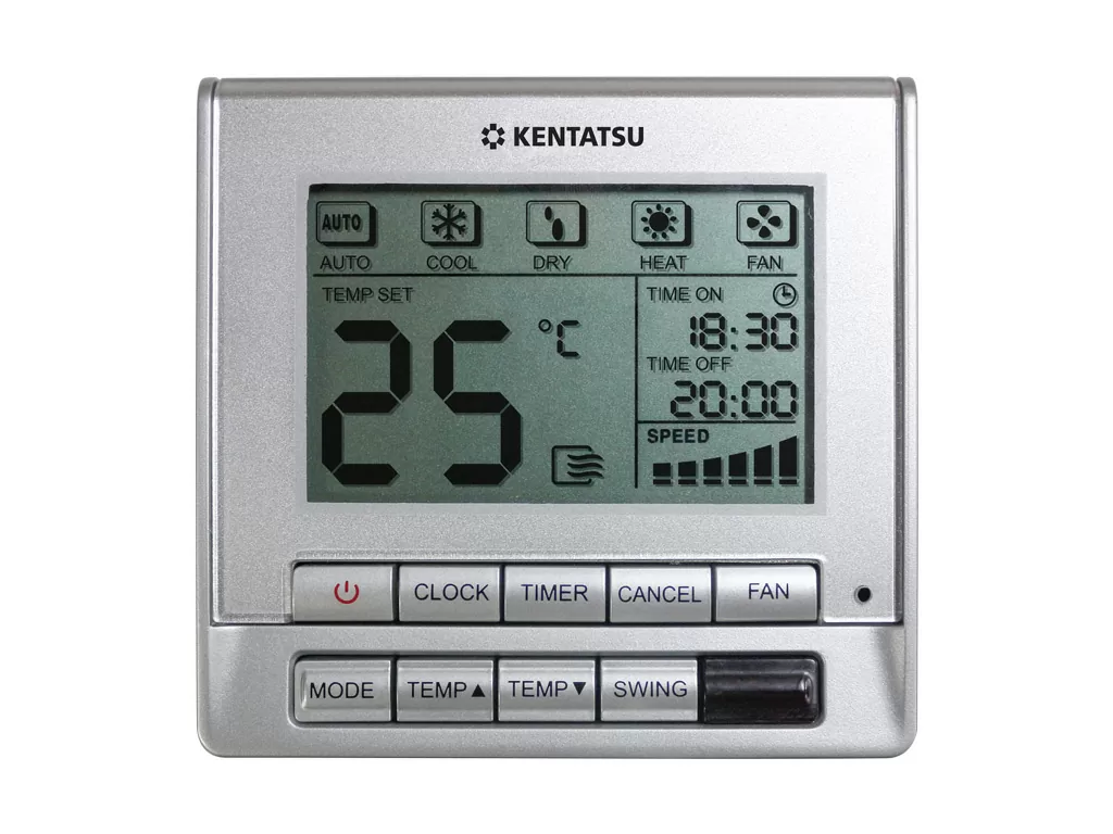 Кассетный кондиционер Kentatsu KSVQ140HFAN3 / KSUN140HFAN3 с зимним комплектом (-40)