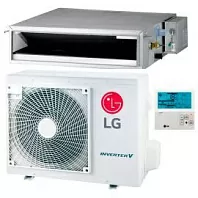 Инверторный канальный кондиционер (сплит-система) LG CM24R / UU24WR