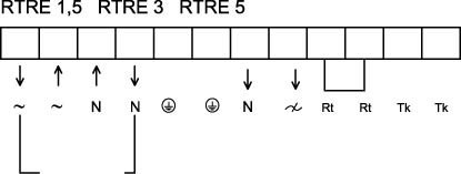 Схема подключения Systemair RTRE 5 SPEED CONTROL