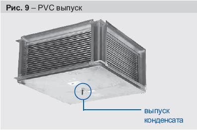 Рисунок 9. PVC выпуск